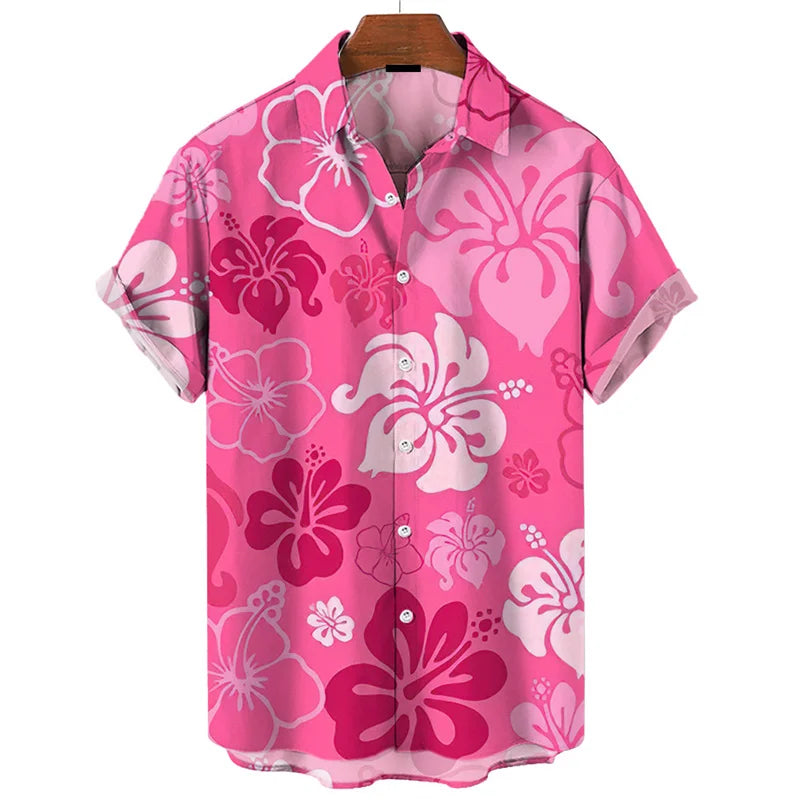 Hawaiian Colorful 3d Print Shirts