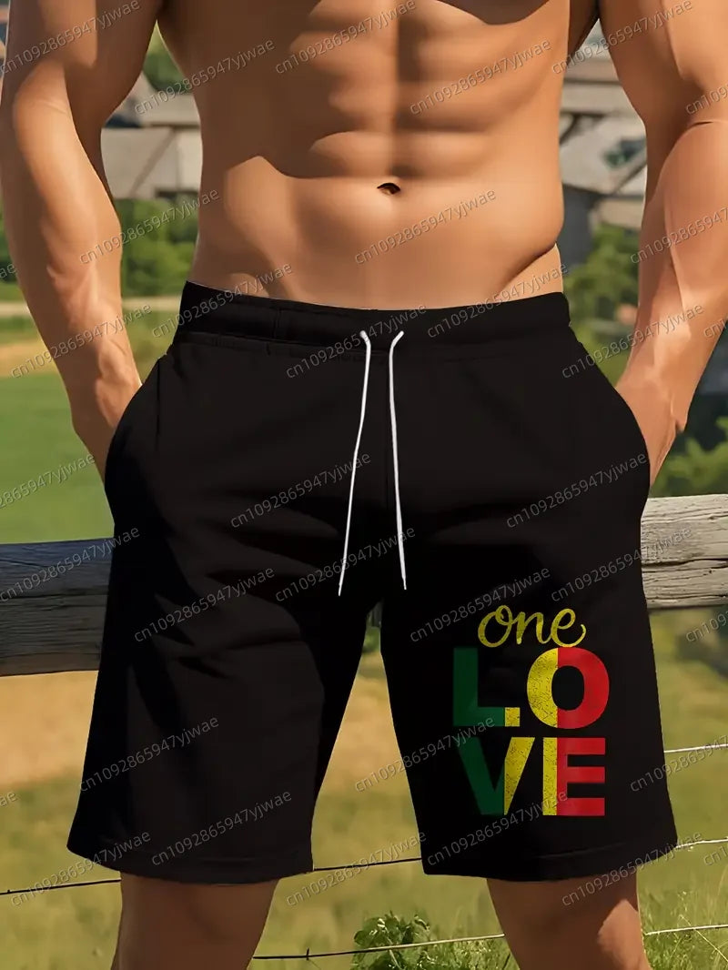 Rasta Inspired Board Shorts