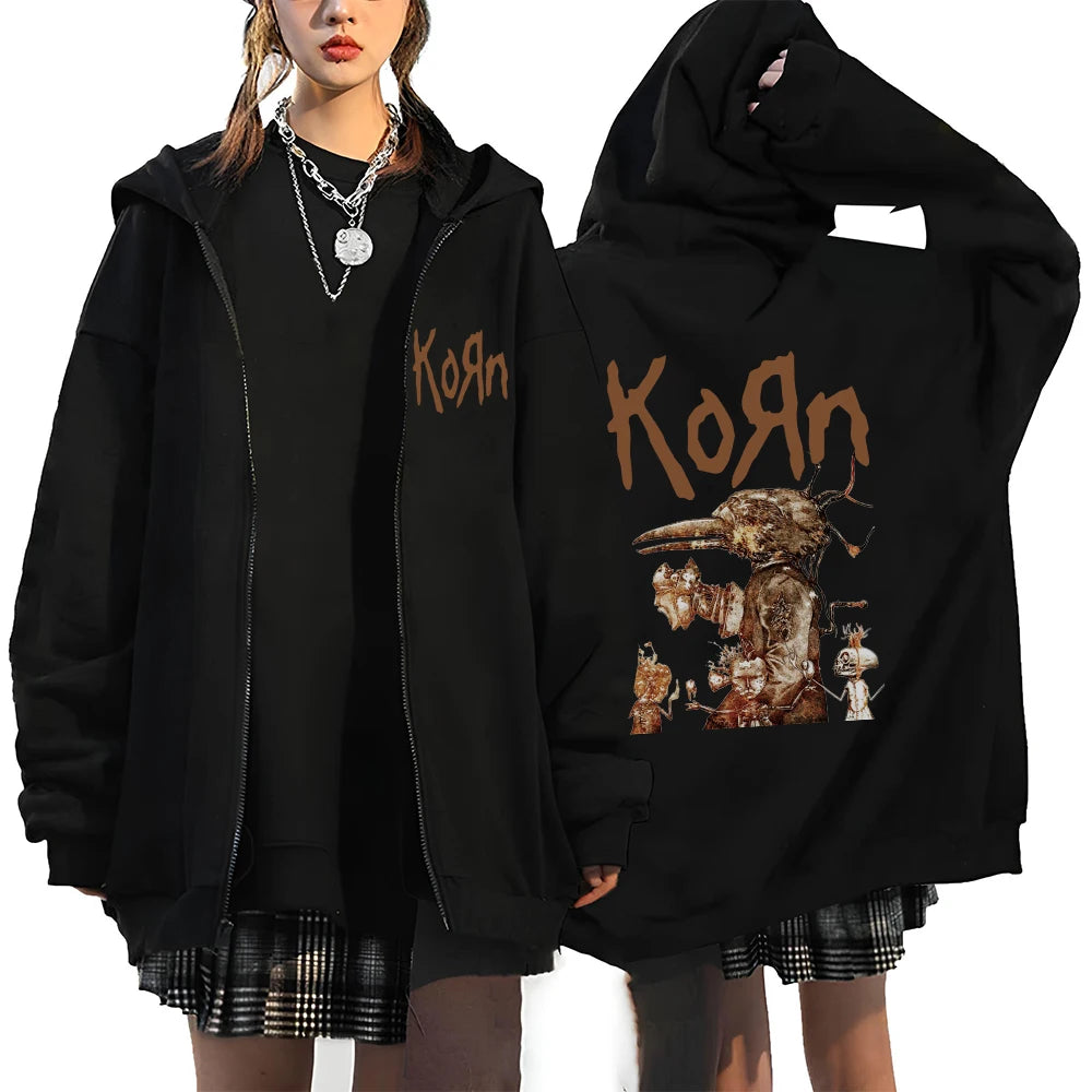 Korn Rock Hoodies