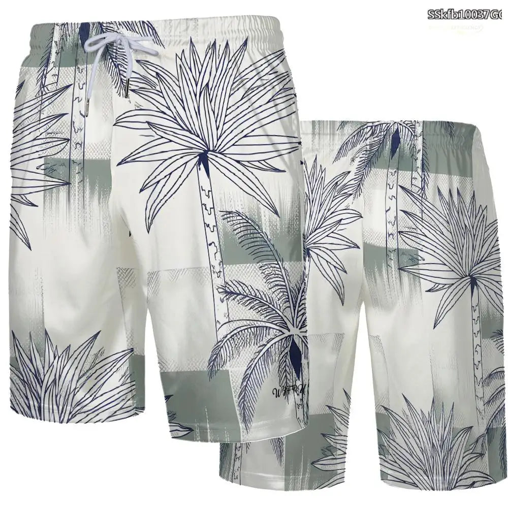 Tropical Floral Vacation Shorts