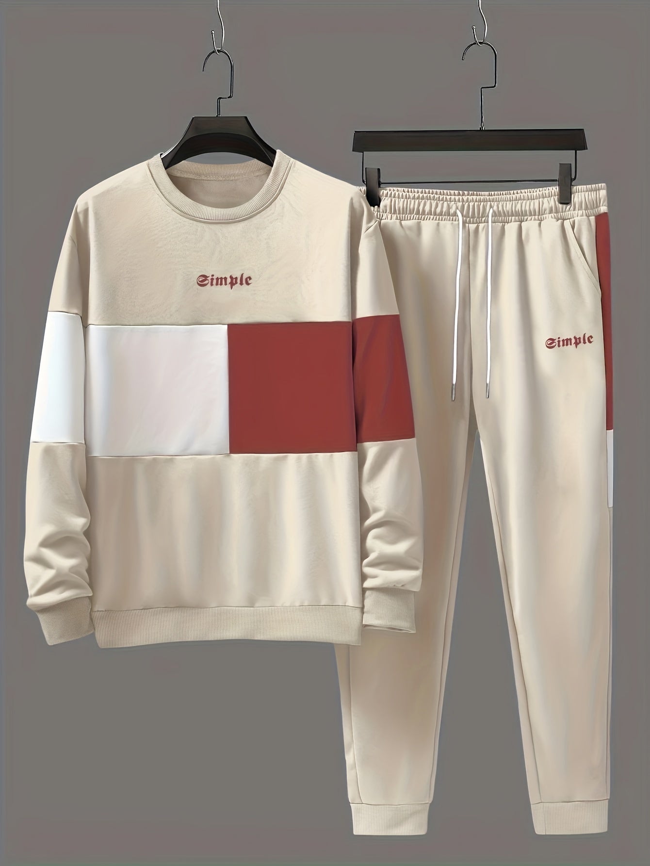 Color Block Jogger Set