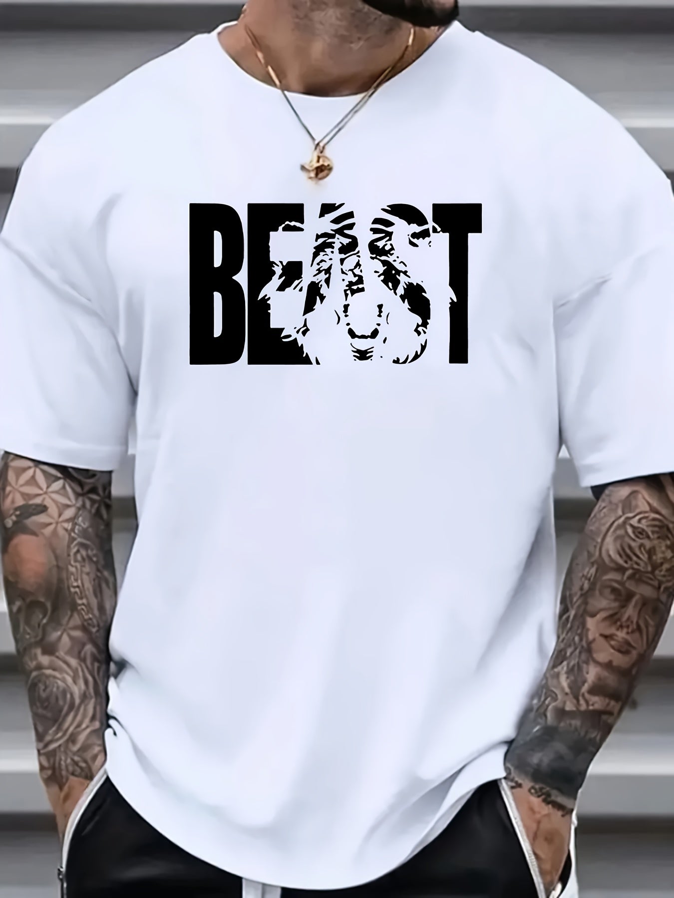 Beast Print Tee