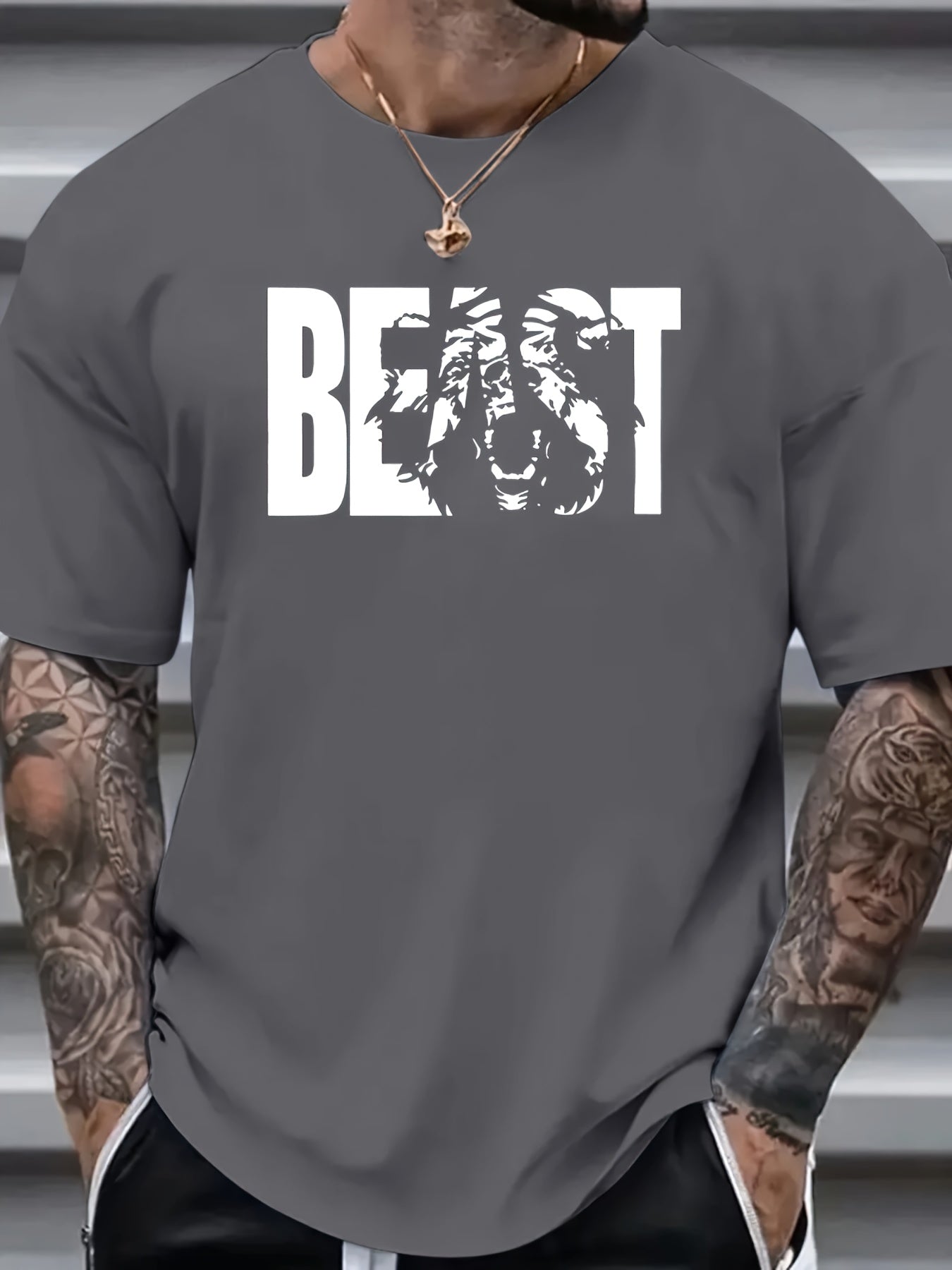 Beast Print Tee