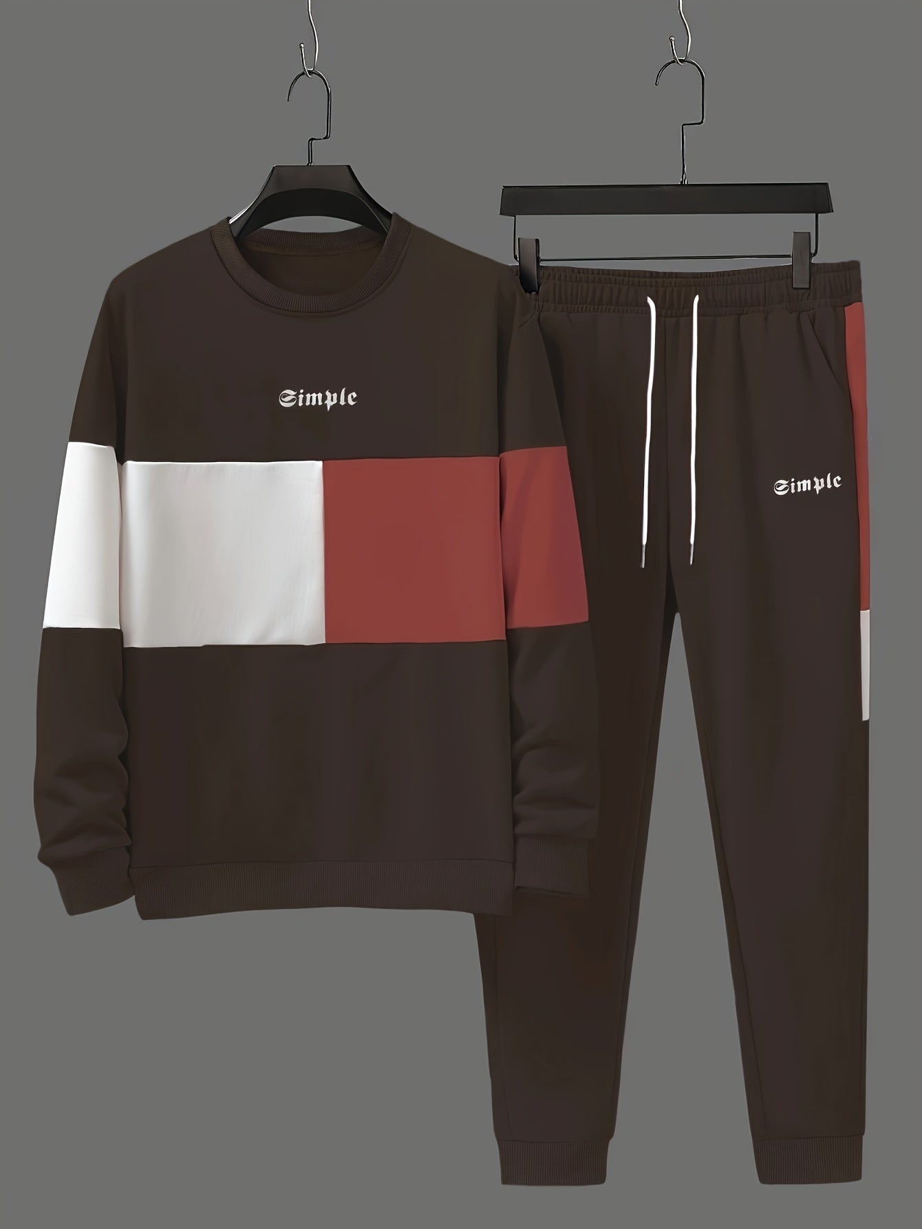 Color Block Jogger Set