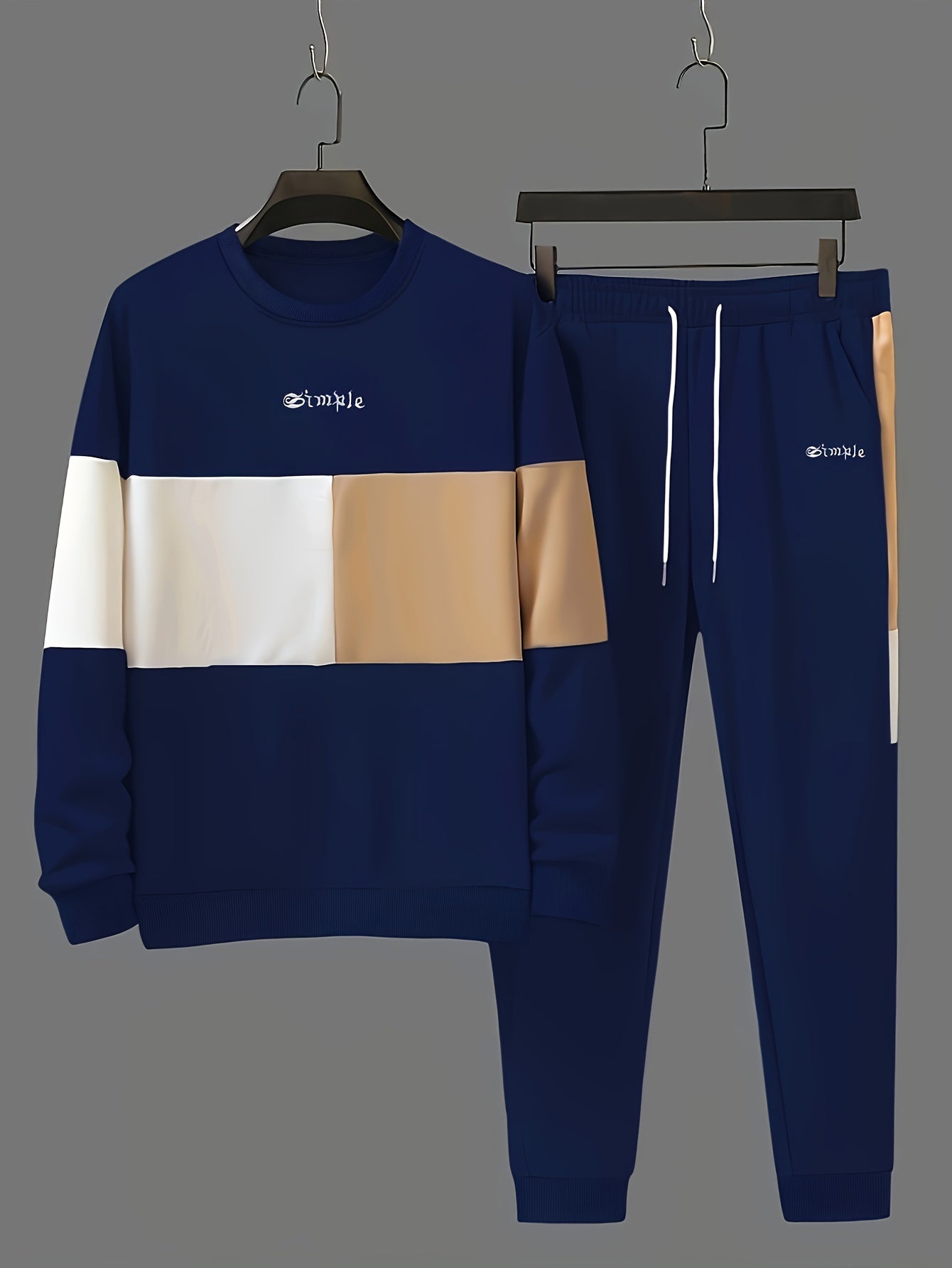 Color Block Jogger Set