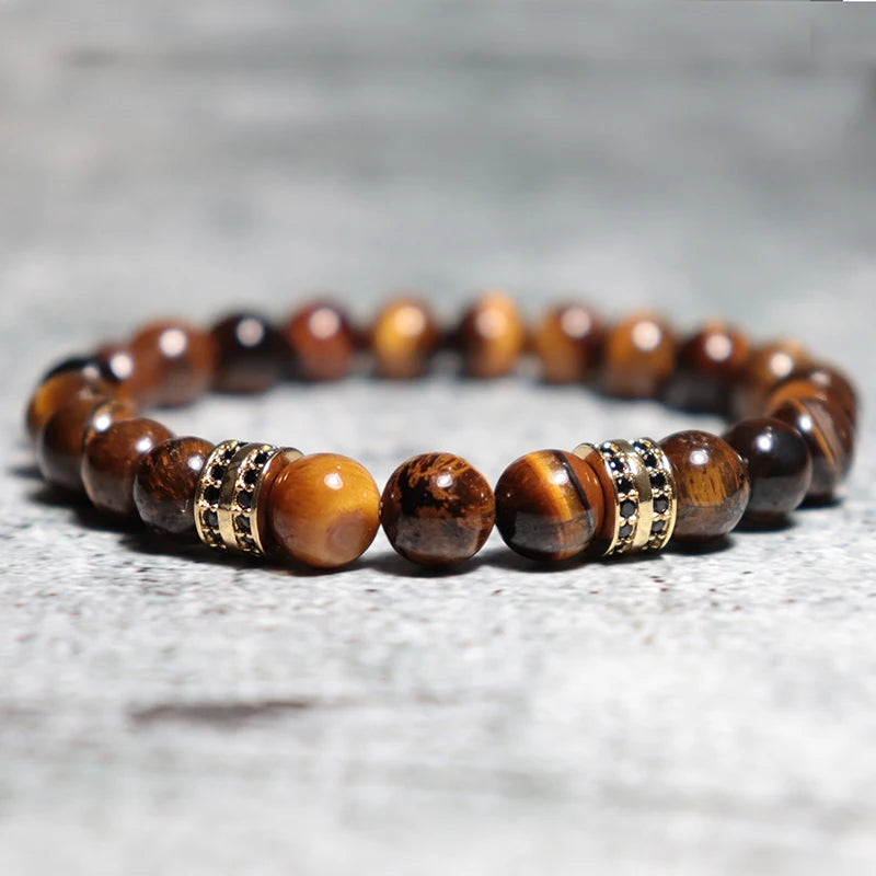 Tiger Eye Bracelet Set