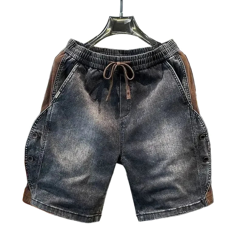 Cargo Denim Shorts