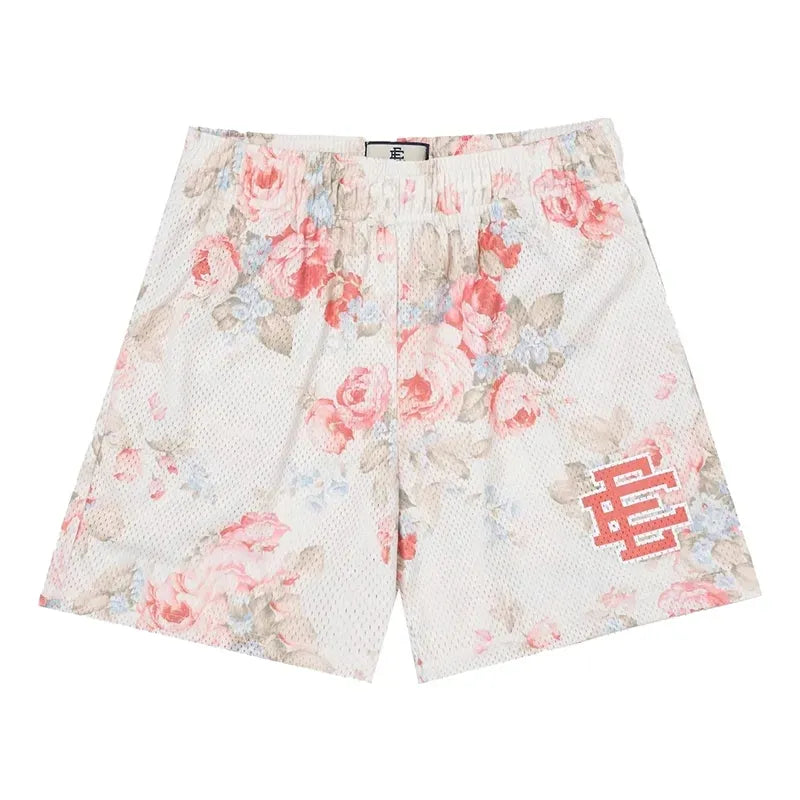 EE Floral print shorts