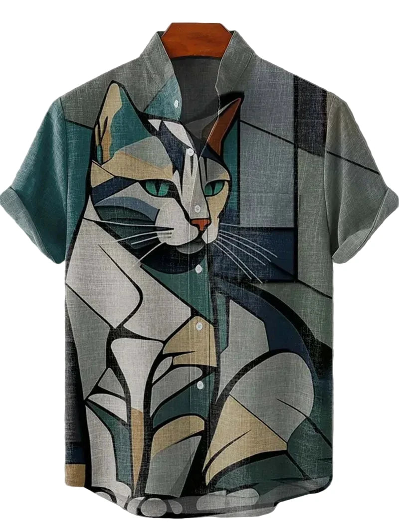 Summer Wave Linen Shirts