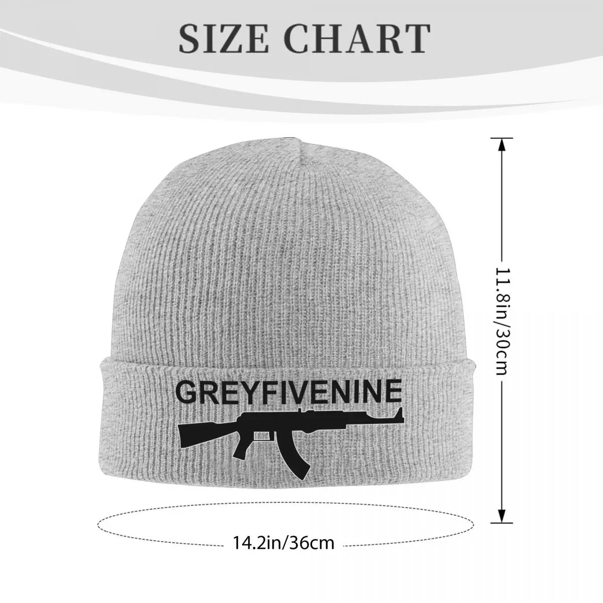 AK47 Grey-59 Beanie