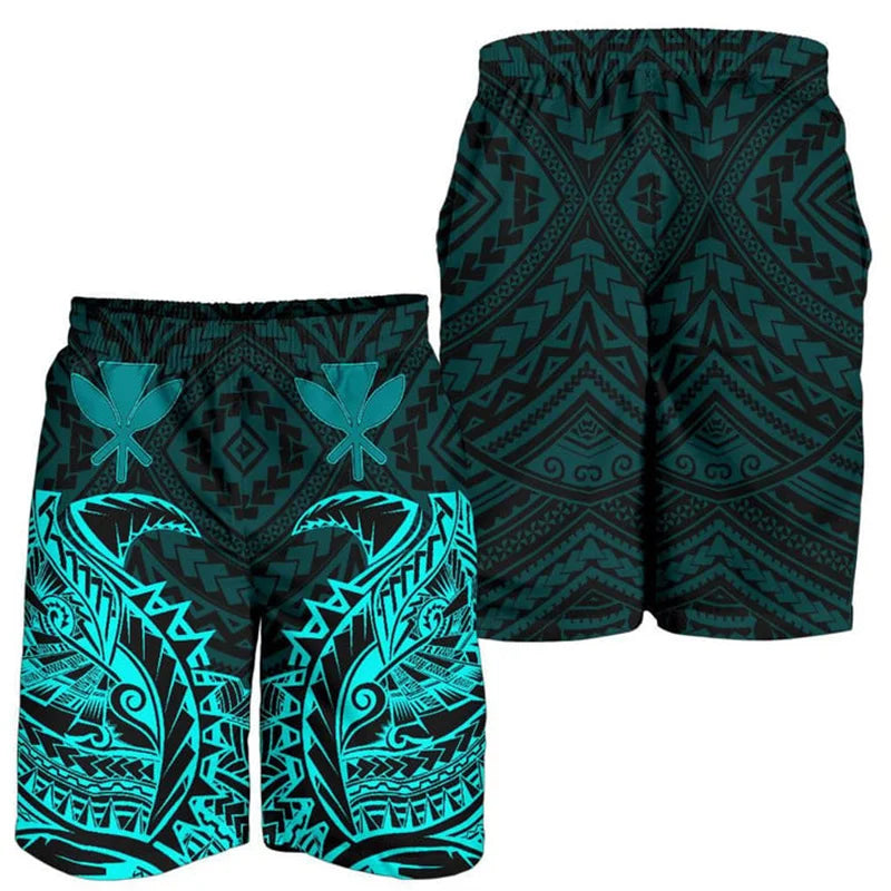 Tribal Print Board Shorts