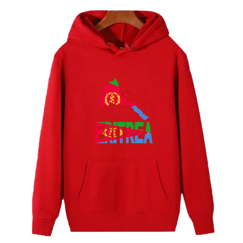 Eritrea Map Hoodie