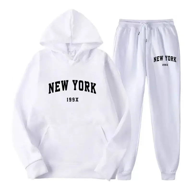 NY Hoodie Jogger Set