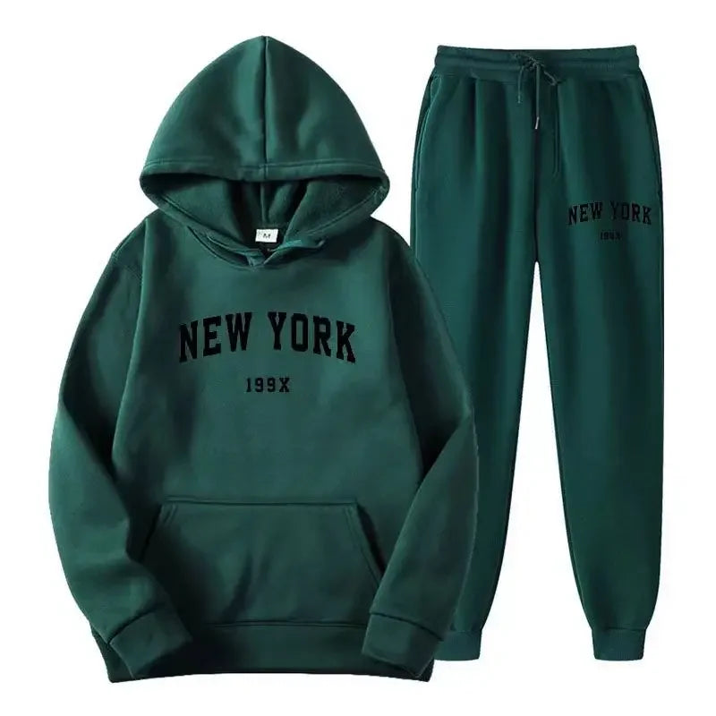 NY Hoodie Jogger Set