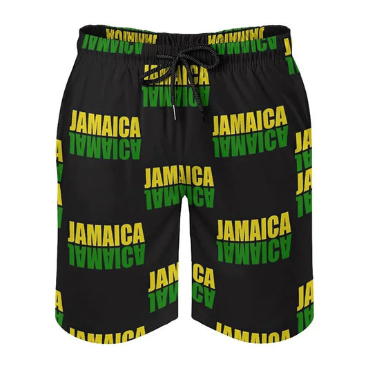 Jamaican Flag Swim Shorts