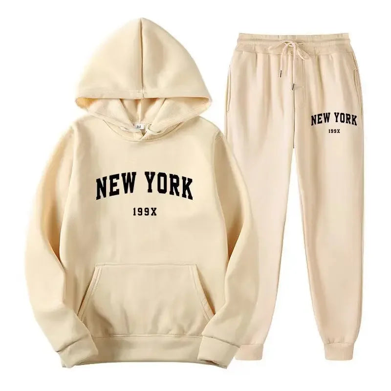 NY Hoodie Jogger Set