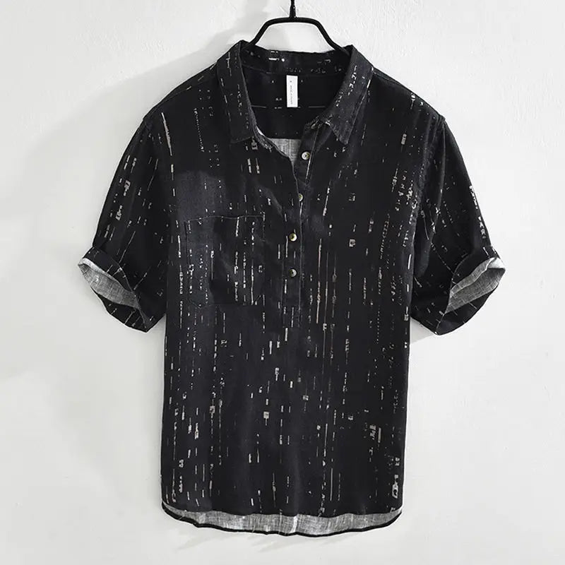 Ink Print Summer Shirt