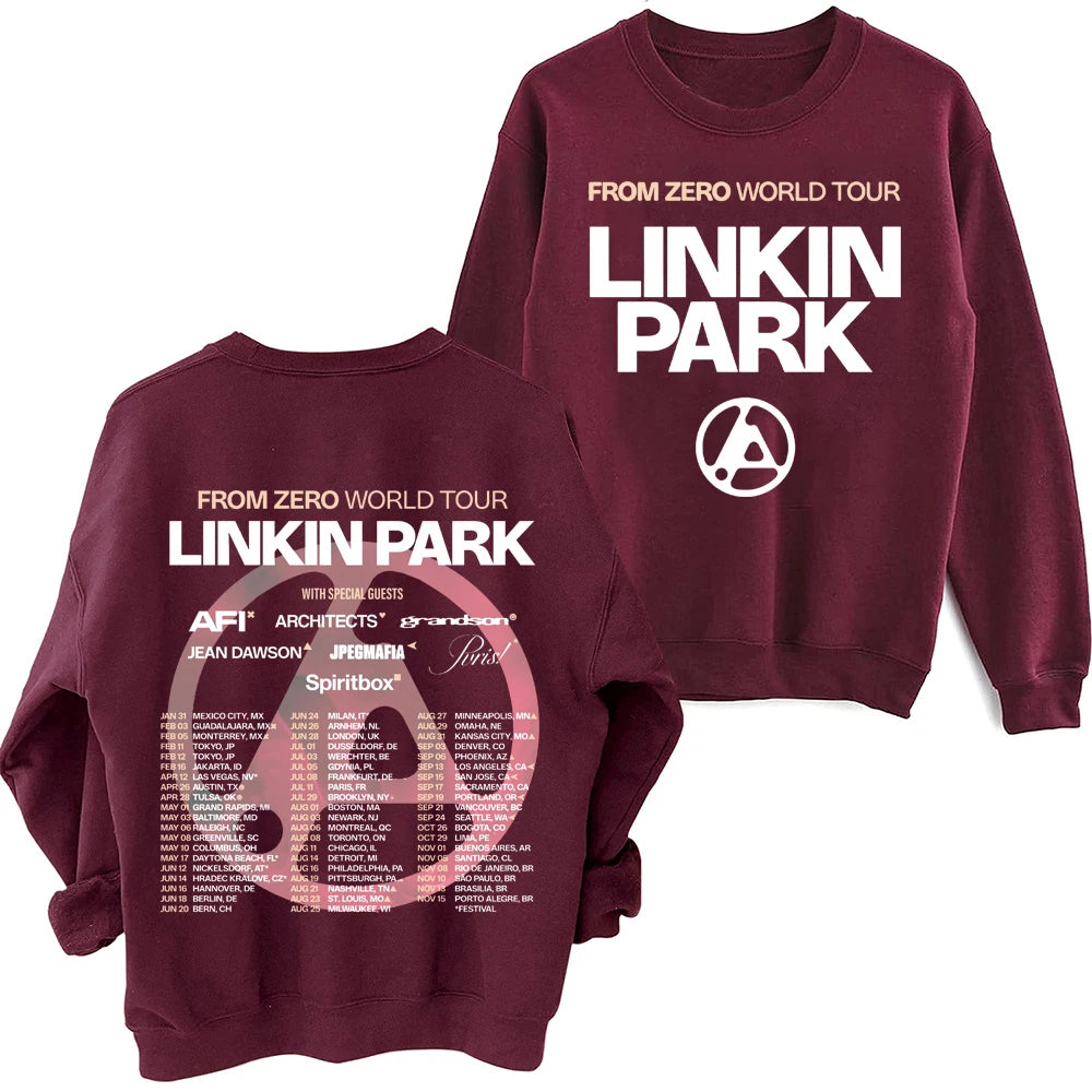 Linkin From Zero World Tour 2025 Sweatshirt