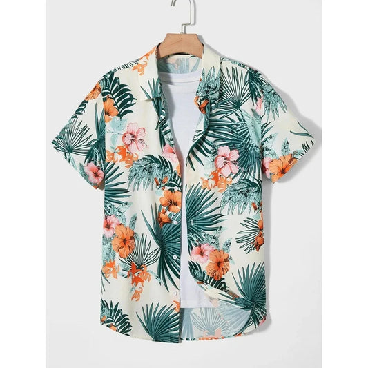 Flowered Beach Shirts