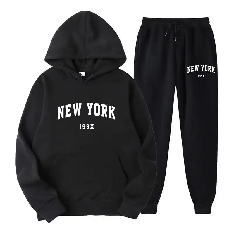 NY Hoodie Jogger Set