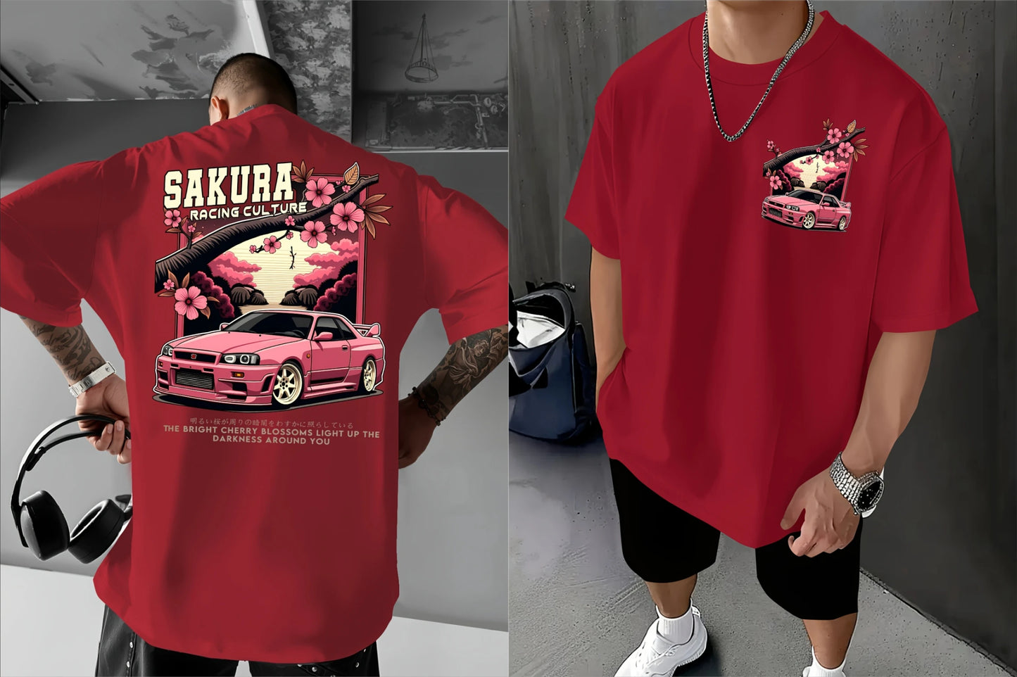 Sakura Motor Tees