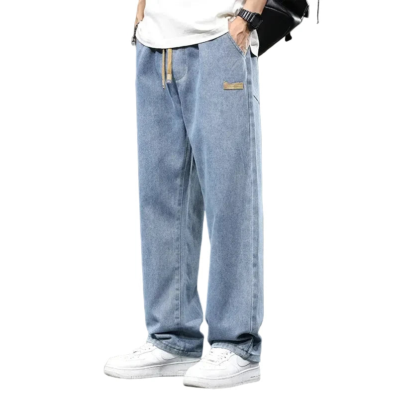 Baggy Drawstring Jeans