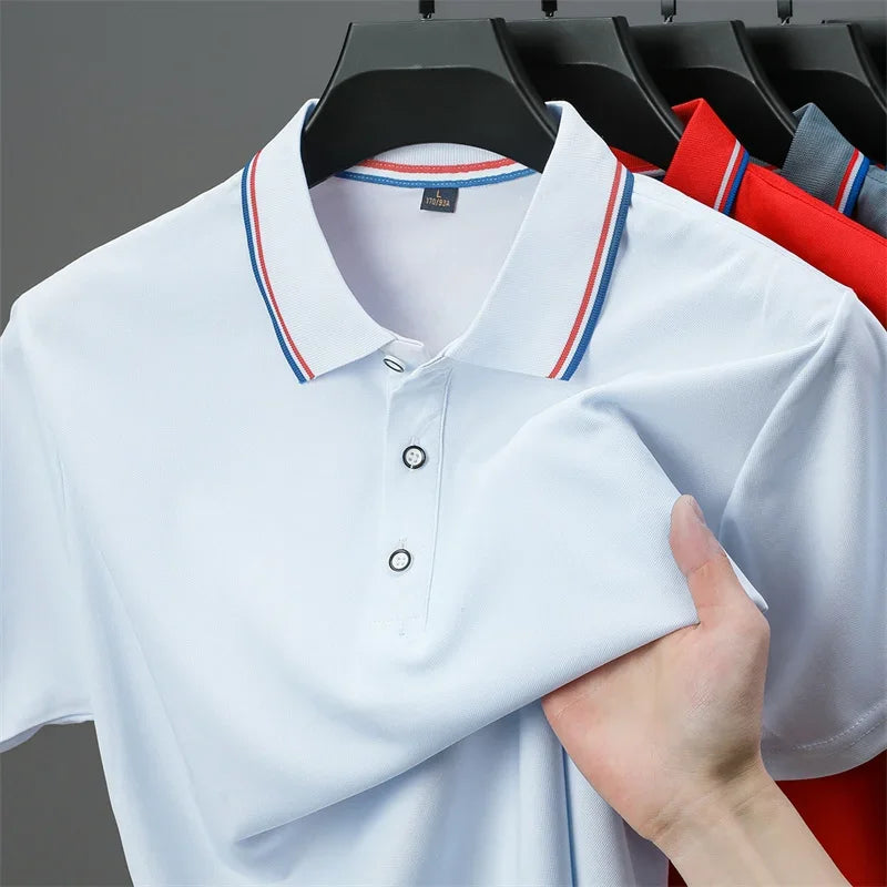 Red Collar Polos