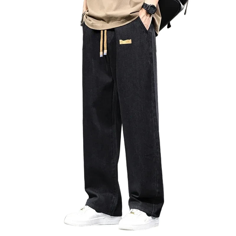 Baggy Drawstring Jeans