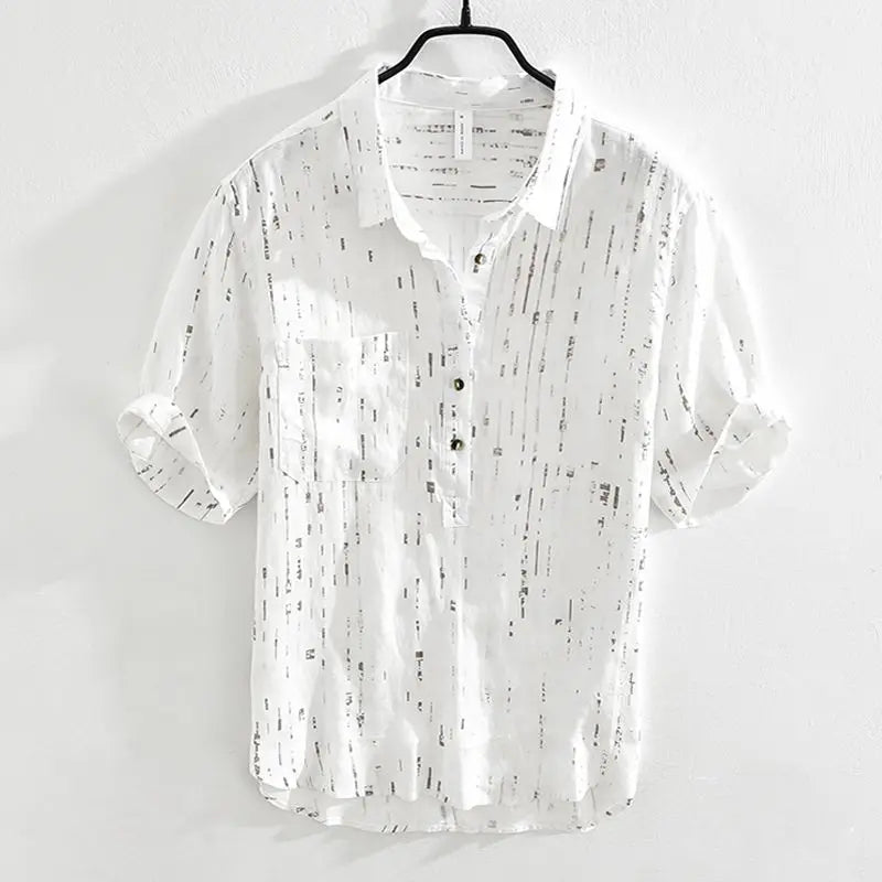Ink Print Summer Shirt