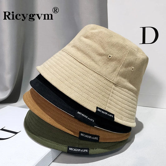 Solid Color Bucket Hats