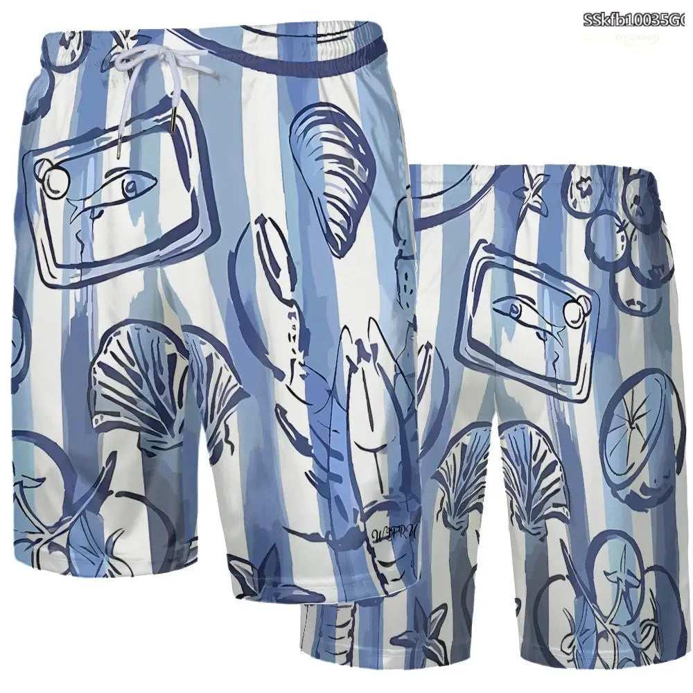 Tropical Floral Vacation Shorts