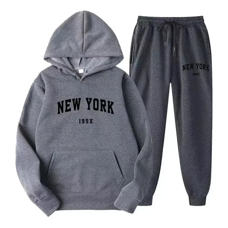 NY Hoodie Jogger Set