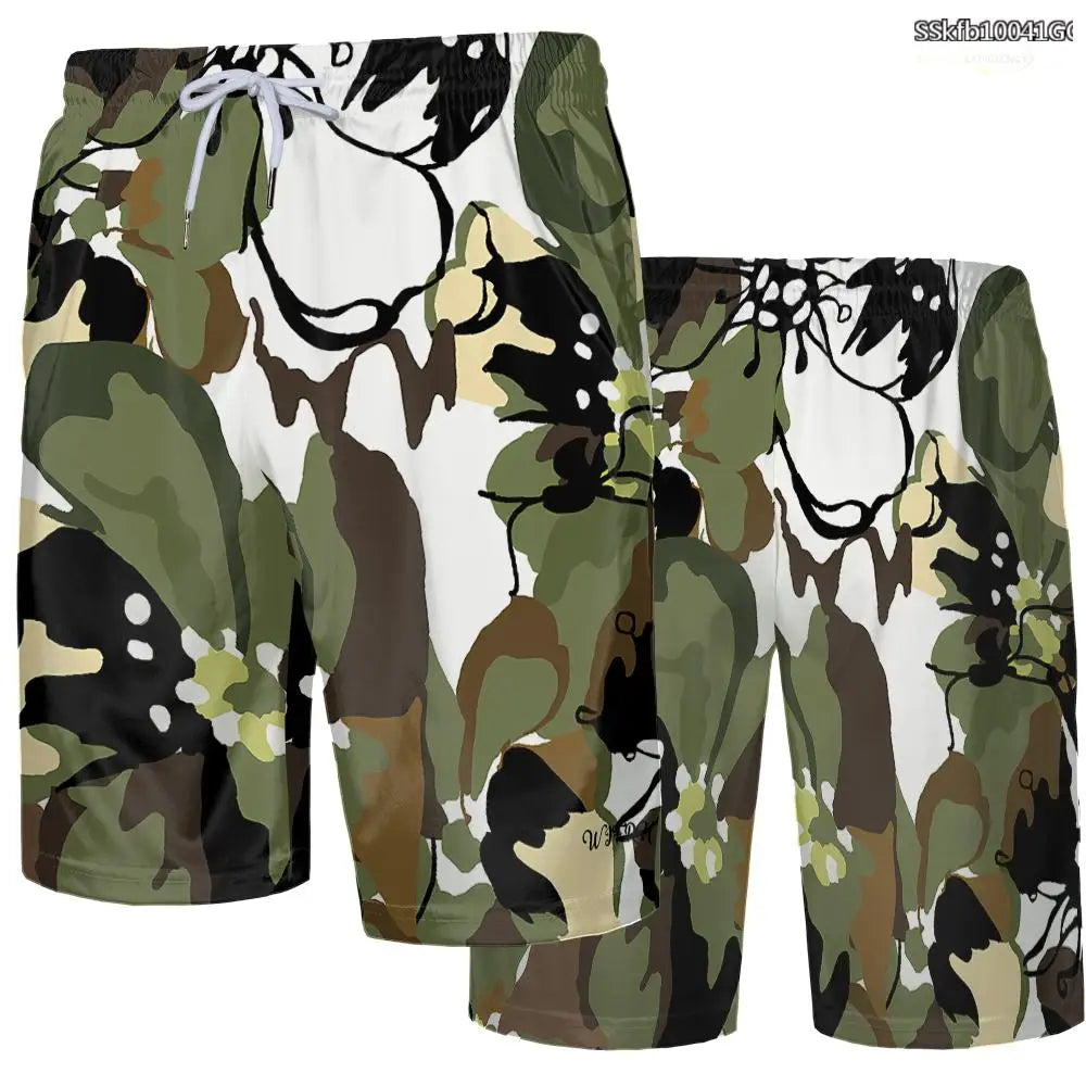 Tropical Floral Vacation Shorts