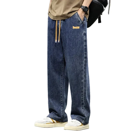 Baggy Drawstring Jeans