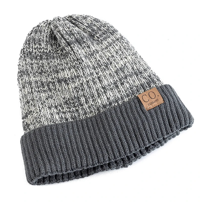 Two-Tone Beanie Cap