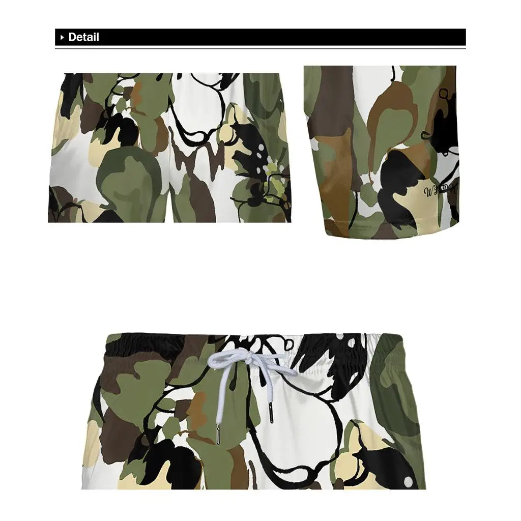 Tropical Floral Vacation Shorts