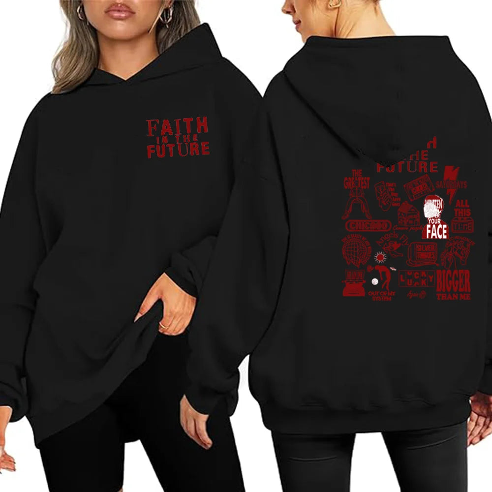 Faith In The Future Hoodies