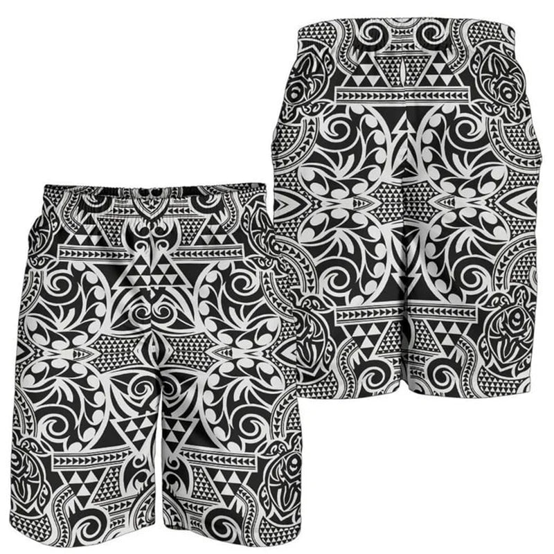 Tribal Print Board Shorts
