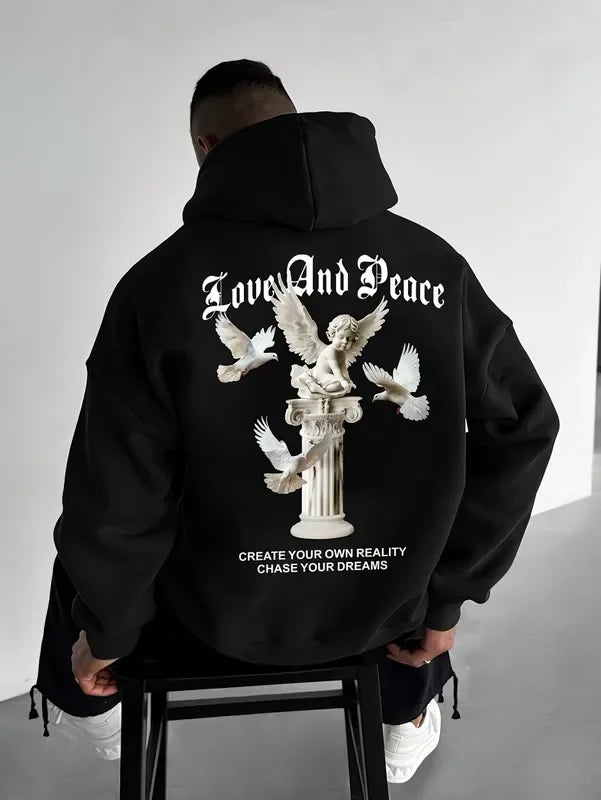 Peace and Love Hoodie