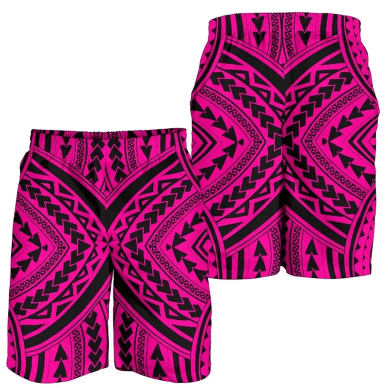 Tribal Print Board Shorts