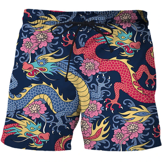 Phoenix Dragon Swim Trunks