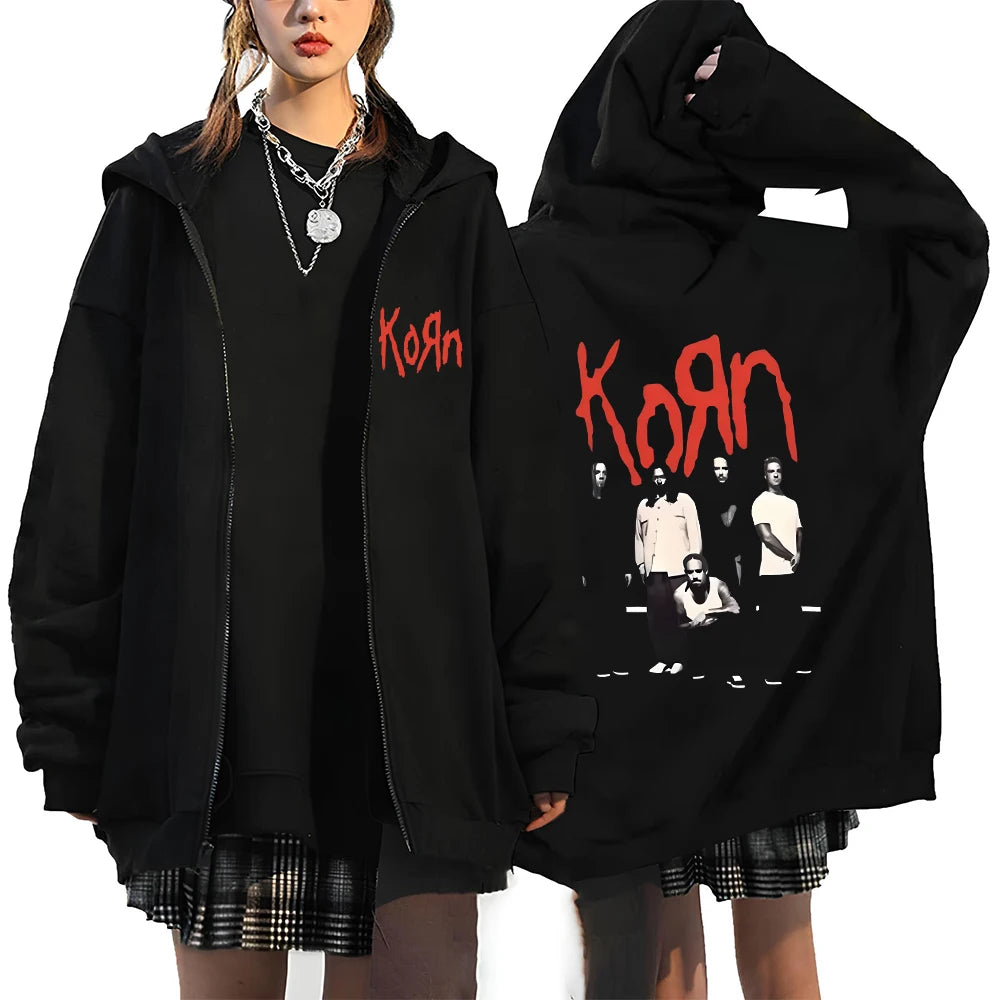 Korn Rock Hoodies