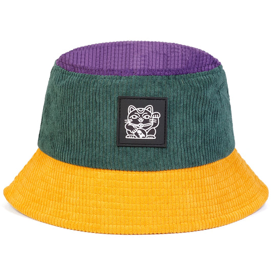 Mardi Gras Cat Bucket Hat