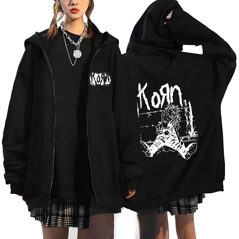 Korn Rock Hoodies