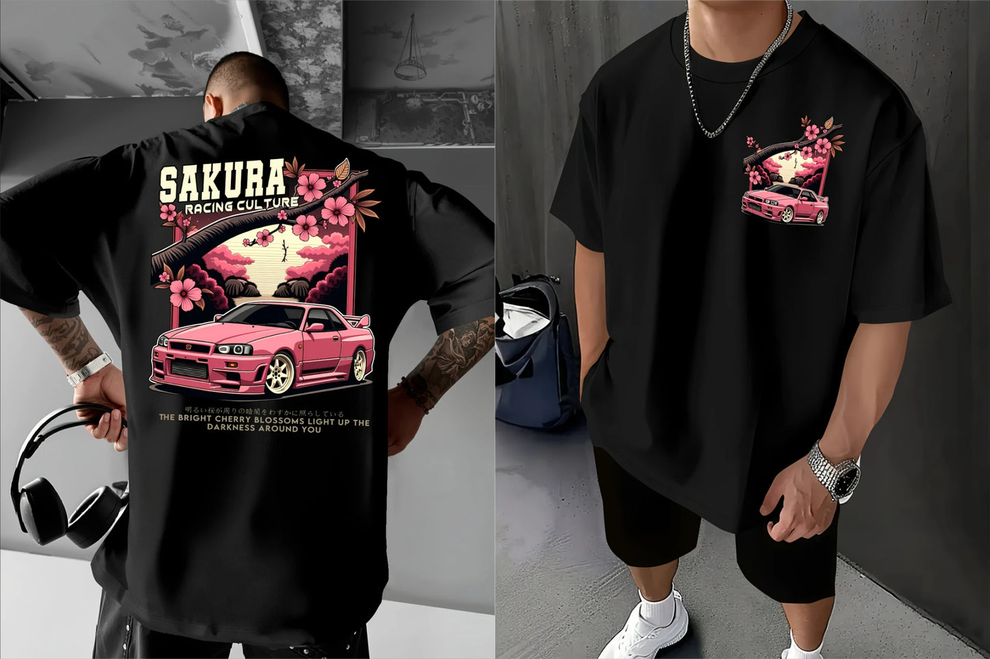 Sakura Motor Tees