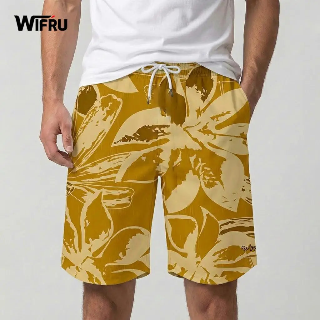 Tropical Floral Vacation Shorts