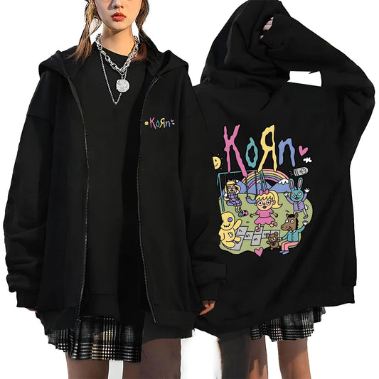 Korn Rock Hoodies