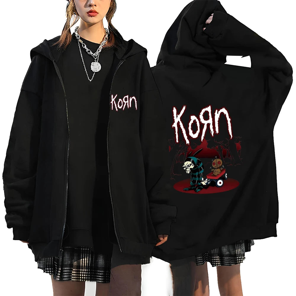Korn Rock Hoodies