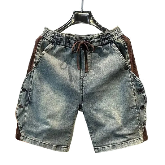 Cargo Denim Shorts