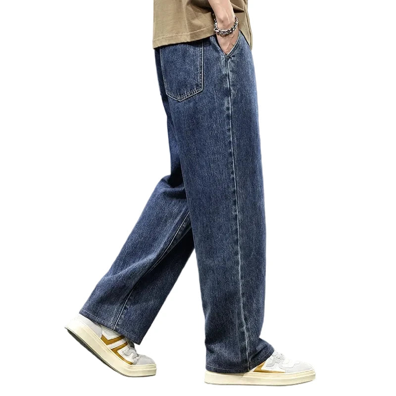 Baggy Drawstring Jeans